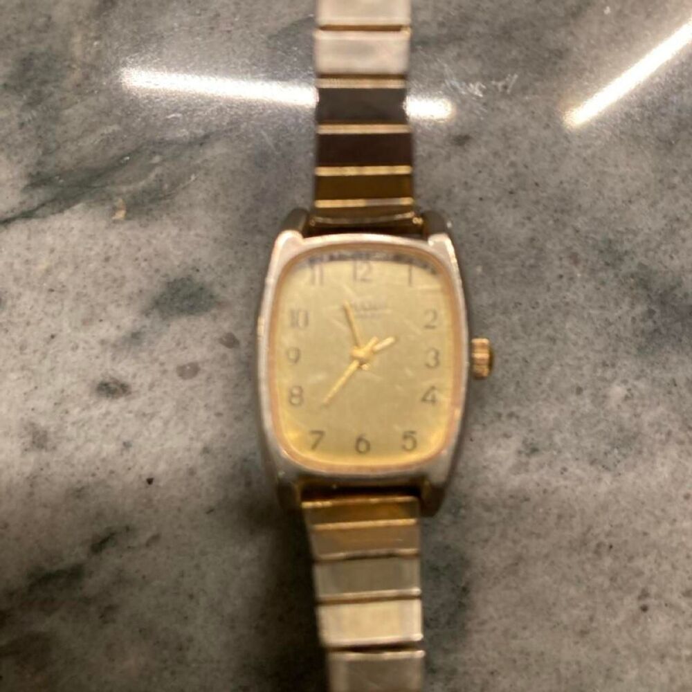 Men's Gold and Grey Watch